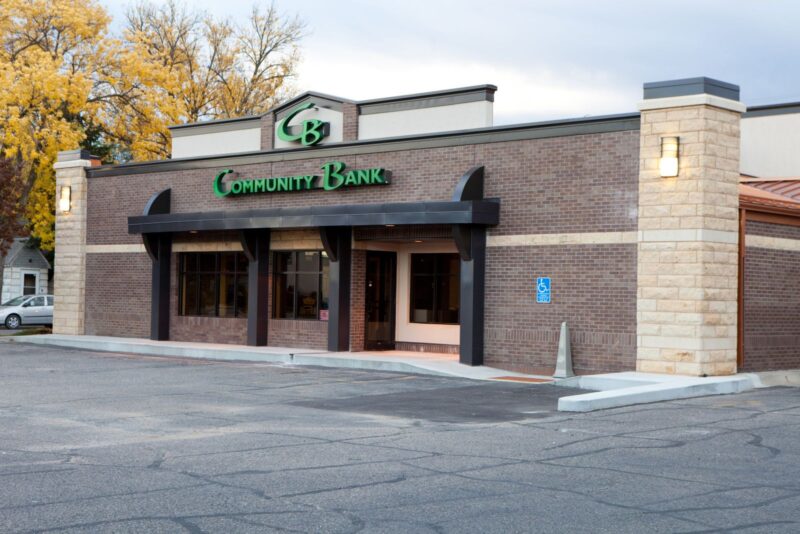 Renovations at Community Bank Mankato MN